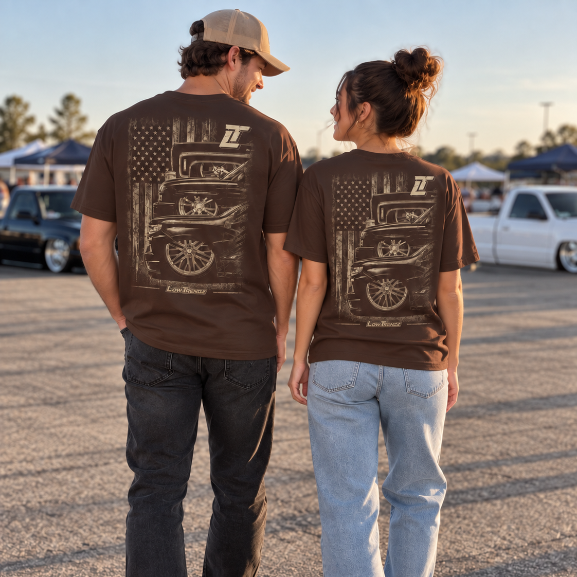 LT Nation tee brown colorway