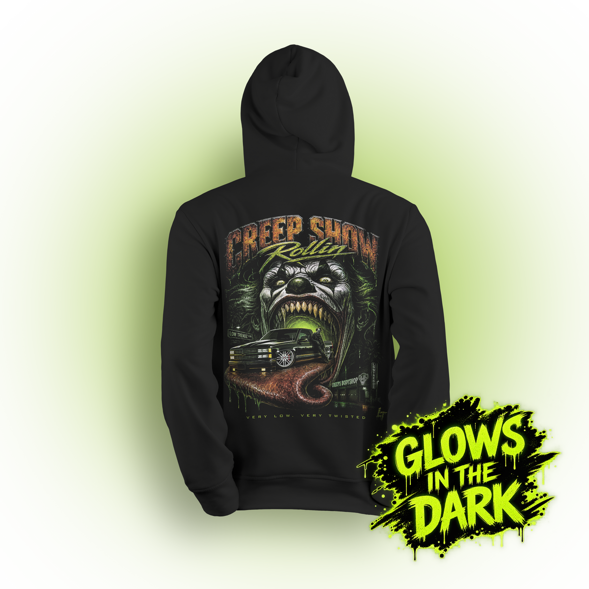 Creep Show Rollin Hoodie (Glow in the Dark) - LIMITED TIME