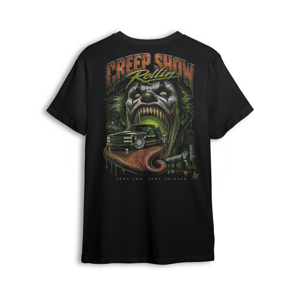 Creep Show Rollin Tee - LIMITED EDITION (Glow in the dark)