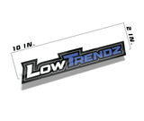 Low Trendz Decal - Blue