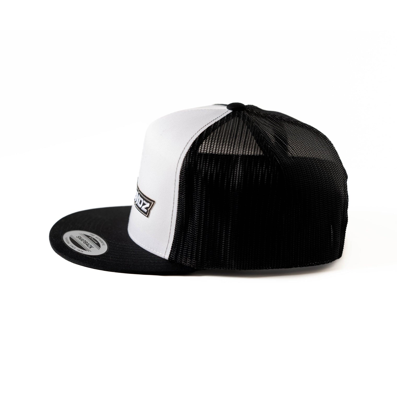 Whiteout Flat Bill Snapback