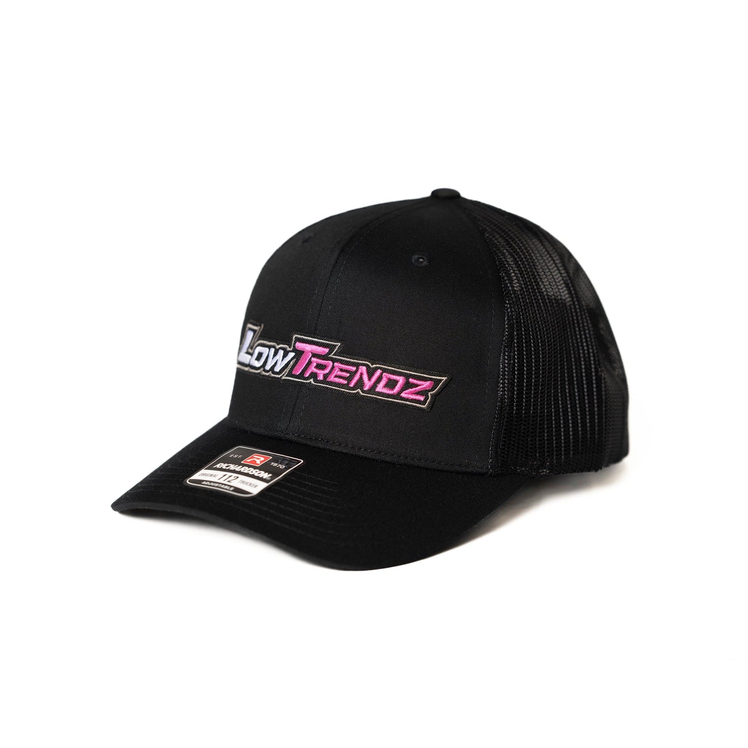 Pink Pop Curved Bill Trucker Cap