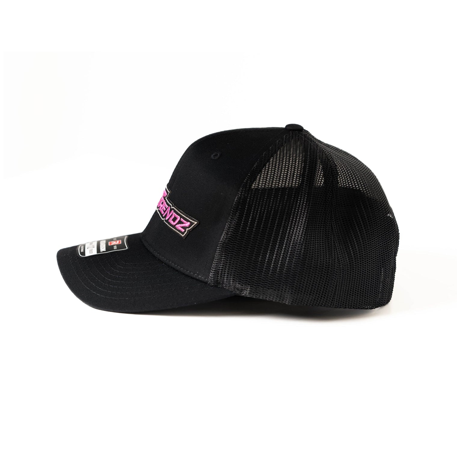 Pink Pop Curved Bill Trucker Cap
