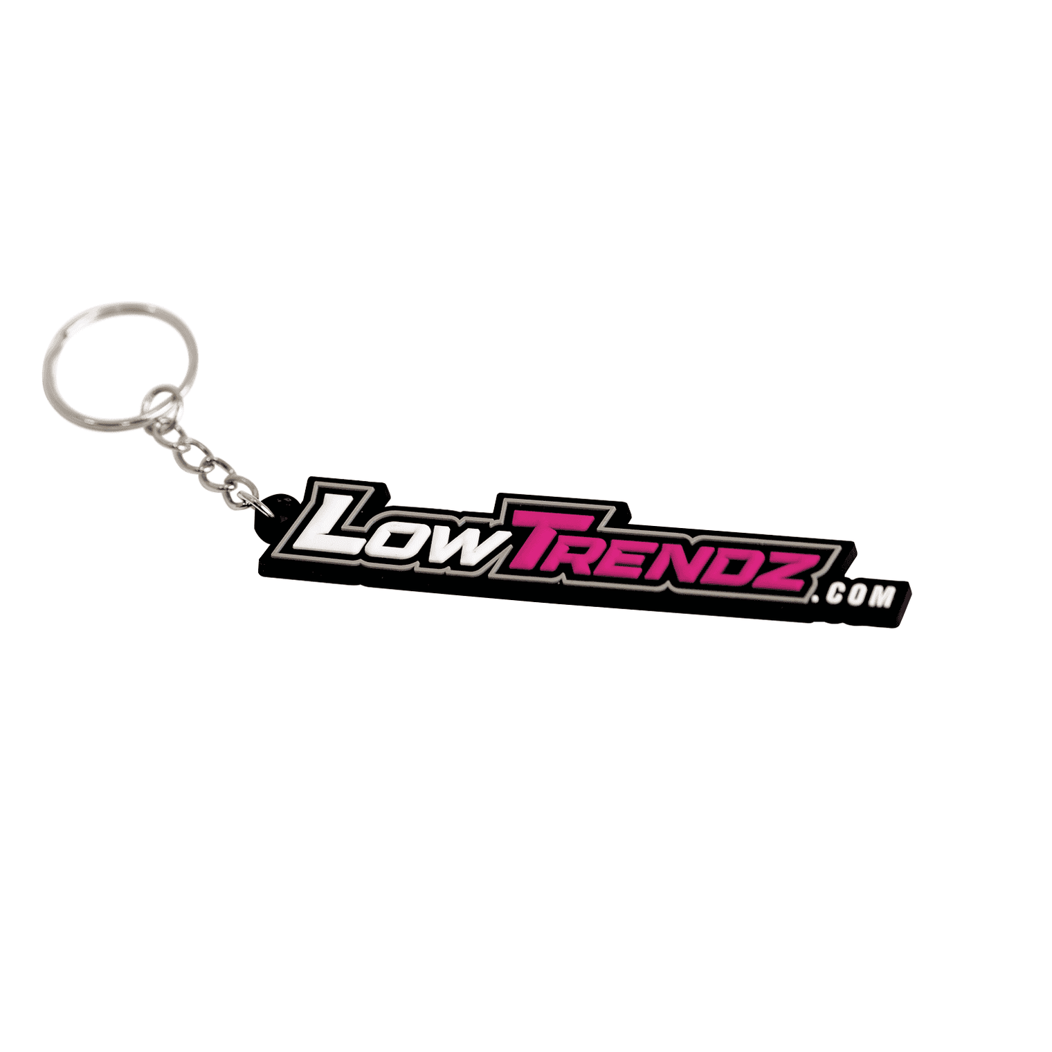 Pink LowTrendz.com Keychain