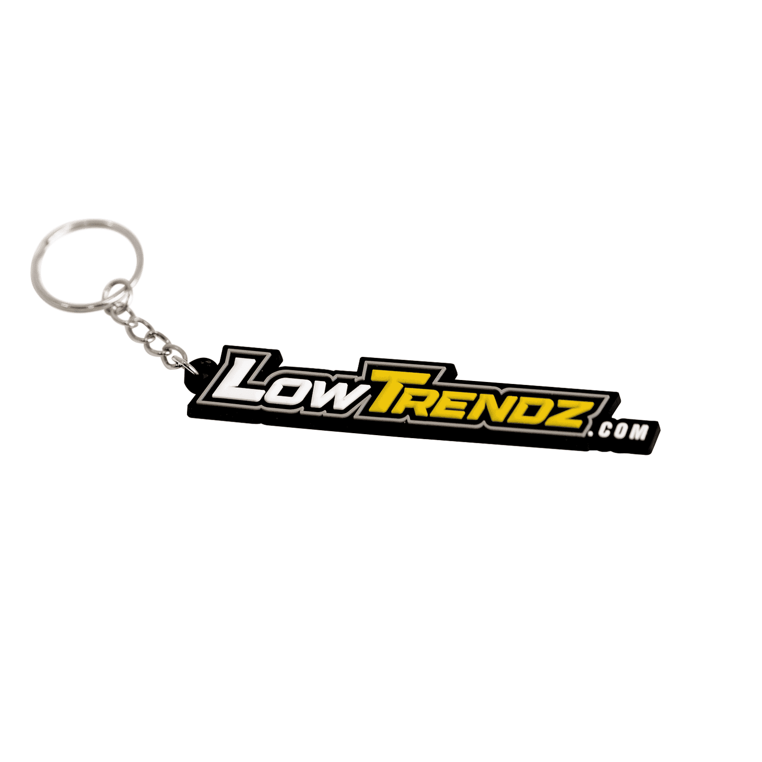 Yellow LowTrendz.com Keychain