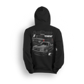 Hoodie featuring a slammed SS clone with blackout styling, tucked wheels, and dual truck views for a show-and-go look. Stamped with bold Low Trendz graphics, this hoodie brings street-ready attitude and clean custom lines.