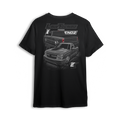 T-shirt featuring a slammed SS clone with blackout styling, tucked wheels, and dual truck views for a show-and-go look. Stamped with bold Low Trendz graphics, this t-shirt brings street-ready attitude and clean custom lines.