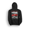 Hoodie featuring three custom Chevy single-cab swaps that were never factory-built, each slammed with clean stance and detailed graphics. The “We Built What Chevy Didn’t” hoodie celebrates creative builds and the Low Trendz spirit of pushing beyond the blueprint.