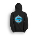 Hoodie featuring a slammed blue  Chevy C10 with bold wraparound text reading “NOT BUILT FOR YOUR APPROVAL.” A statement piece for builders who break the rules and rep their ride their way.