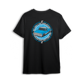 T-shirt featuring a slammed blue  Chevy C10 with bold wraparound text reading “NOT BUILT FOR YOUR APPROVAL.” A statement piece for builders who break the rules and rep their ride their way.