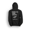 Hoodie featuring a truck scene weekend checklist: clean the truck, crush beers, admire builds, drink more beers. Stamped with the “GREAT SHOW” logo and a burnout-ready wheel lineup, the Weekend Plans hoodie brings full truck meet vibes.