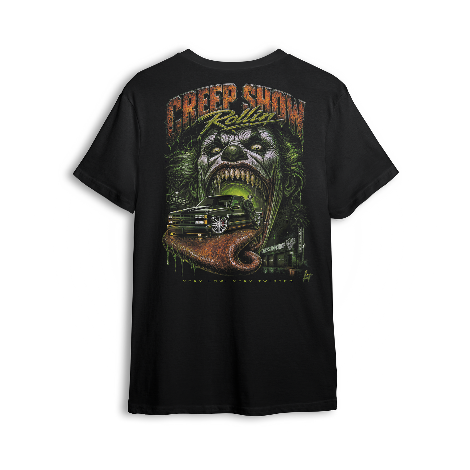 Creep Show Rollin Tee - LIMITED EDITION (Glow in the dark)
