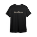 LT Nation tee back print in beige