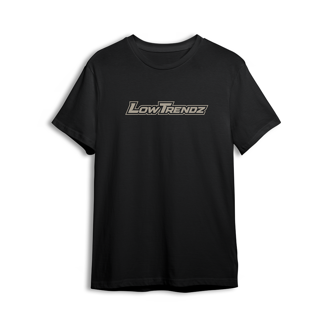 LT Nation tee back print in beige
