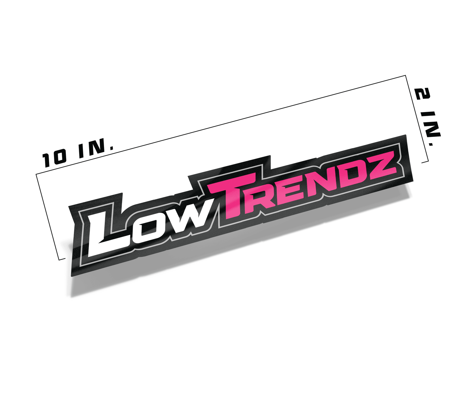 Low Trendz Decal - Pink