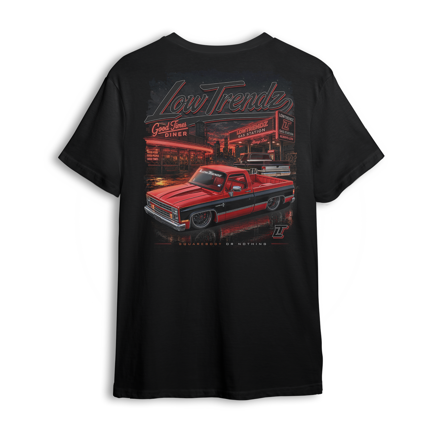 Squarebody or Nothing Tee (front)