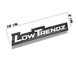 Low Trendz Decal - White
