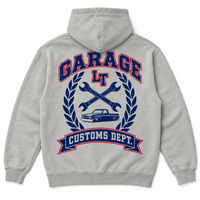Garage Customs Hoodie (front)